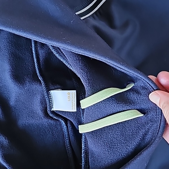 Lole 'Hurry Up' water repellent warm leggings fleece lined in navy medium - Picture 11 of 14